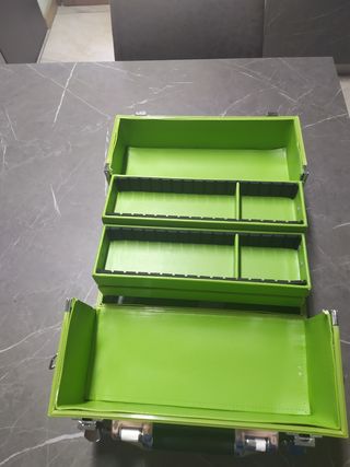 Trolley trucchi Yves Rocher verde