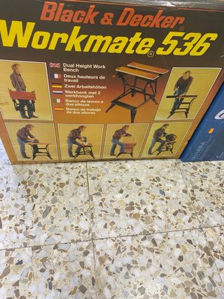 Mesa de trabajo Black&Decker Workmate 536