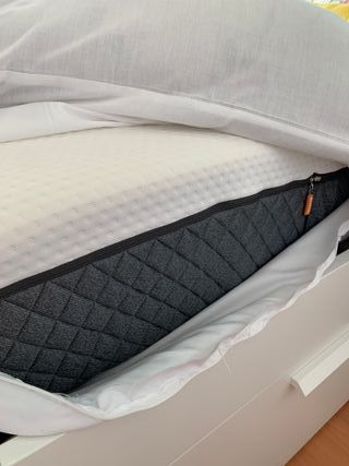 Cama blanca 150x190 cm