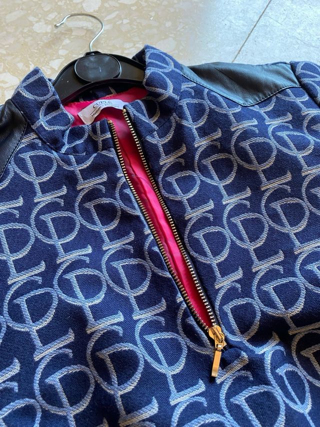 Vestido vaquero estampado Cuplé