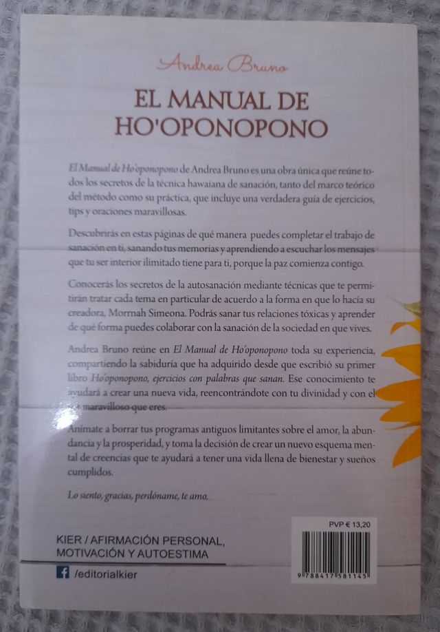 Manual de Ho'oponopono: Guía práctica de autosa...