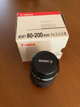 Objetivo Canon EF 80-200mm f/4.5-5.6 II