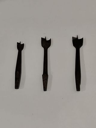 6 Brocas antiguas para madera