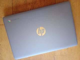 HP Chromebook 14 Grigio Argento