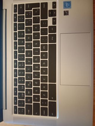 HP Chromebook 14 Grigio Argento