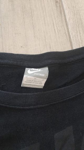 Felpa Nike nera donna