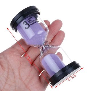Reloj de arena de cristal, 10 / 20 minutos. regalo