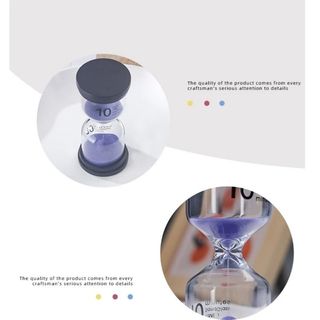 Reloj de arena de cristal, 10 / 20 minutos. regalo