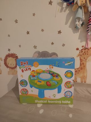 Mesa de actividades musical 2 en 1