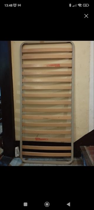 Somier lamas 80x180cm sin patas
