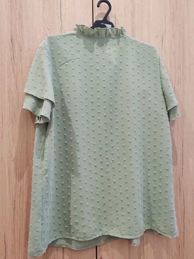 Blusa verde menta