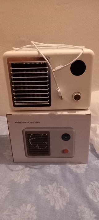 AROMATERAPIA, humidificador y ventilador.