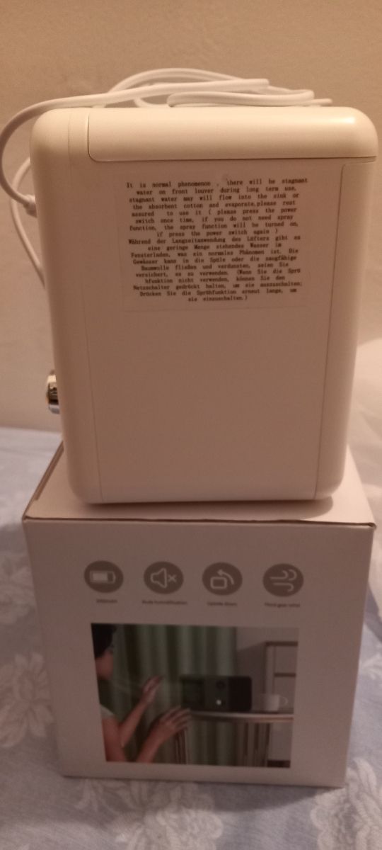 Mini aire ,  humidificador y aromaterapia