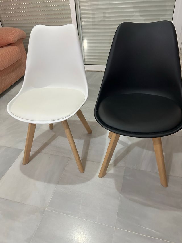 6 sillas diseño moderno
