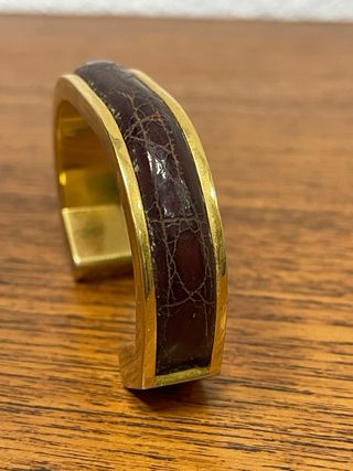 Pulsera Loewe vintage dorada