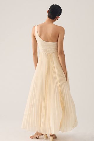 Vestido Anthropologie beige XS