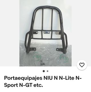 Parrilla portaequipajes Niu