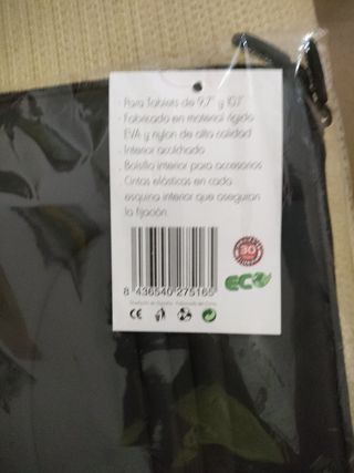Funda tablet 9,7-10,1" acolchada