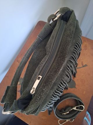 Bolso ante flecos