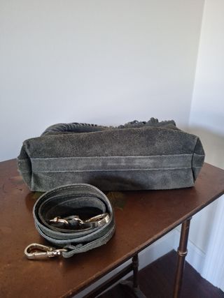 Bolso ante flecos