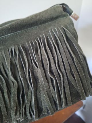 Bolso ante flecos