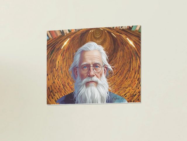 Lámina Albus Dumbledore: Fan art Harry Potter