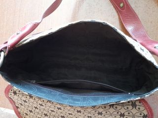 Coccinelle borsa a tracolla beige e rosa antico