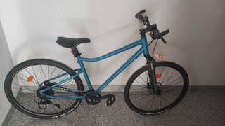 Bicicleta Riverside 900 azul metalizado