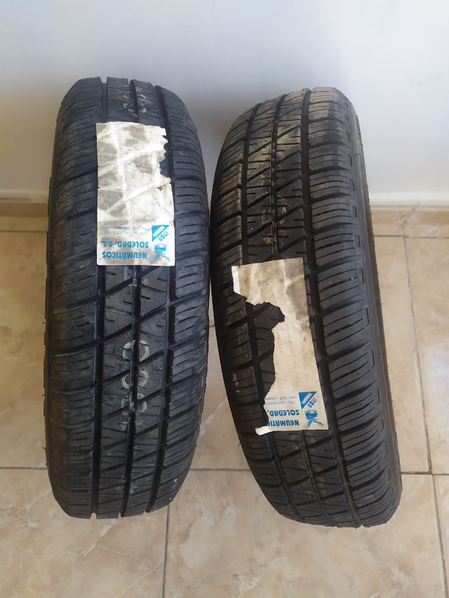 2 Neumáticos 195/70R13 usados