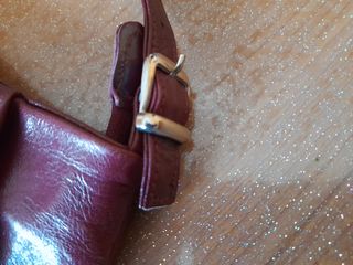 Borsetta pelle bordeaux vintage