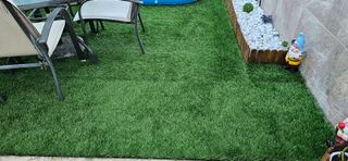 Cesped artificial 175 cm ancho x 350cm largo 