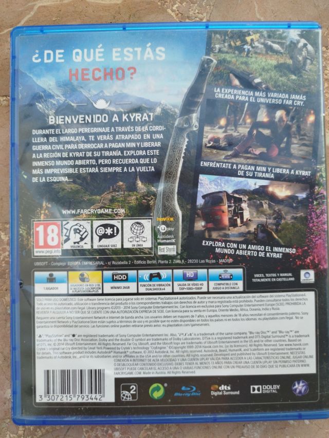 Far Cry 4 PS4 (PlayStation 4) - Completo