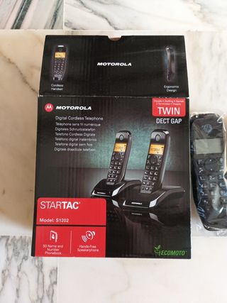 Teléfono inalámbrico Motorola StarTac S1202 - 2 te