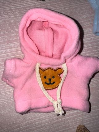 Felpa rosa per bambole