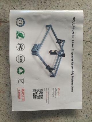 Sculpfun S9: Cortadora láser + extras