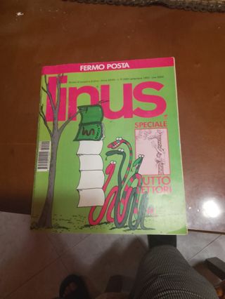 Rivista Linus n.9 del settembre 1992