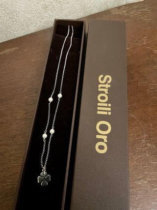 Collana Stroili argento e perle