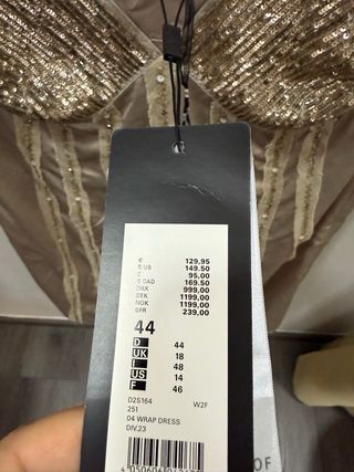 Vestido Esprit fiesta talla XXL