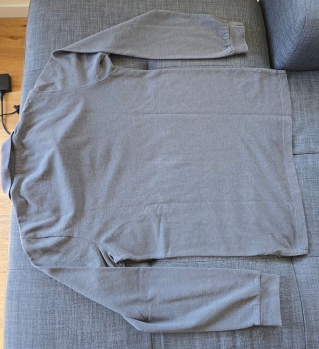 Polo U.S. Polo Assn. Cinza - Manga Comprida