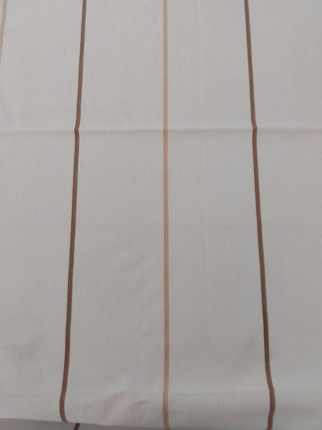 Retal tapicería beige y marrón