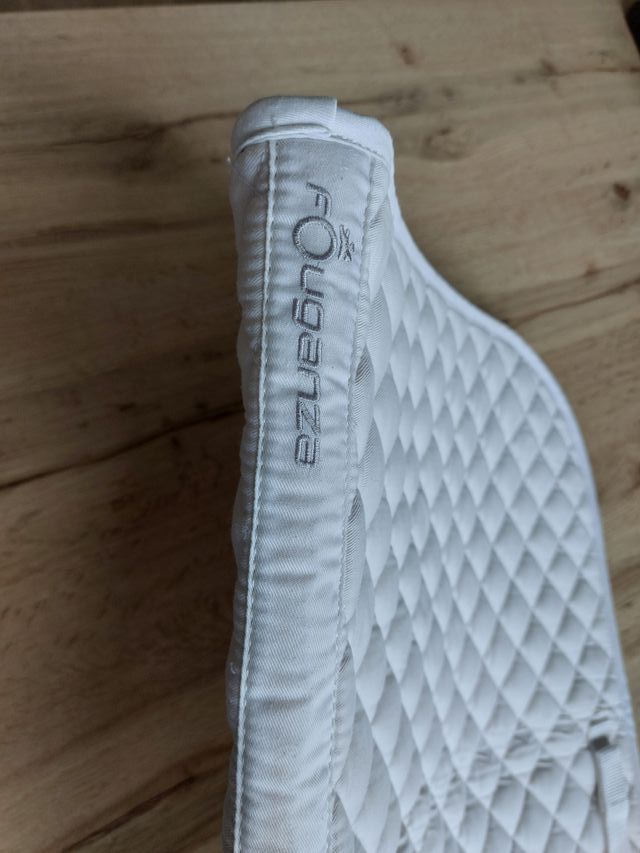 Sudadero de equitación blanco Fouganza