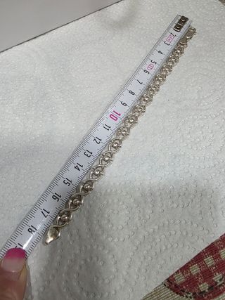 Pulsera plata ley 925