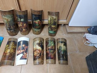 10 Tejas Decorativas Vintage