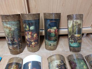 10 Tejas Decorativas Vintage