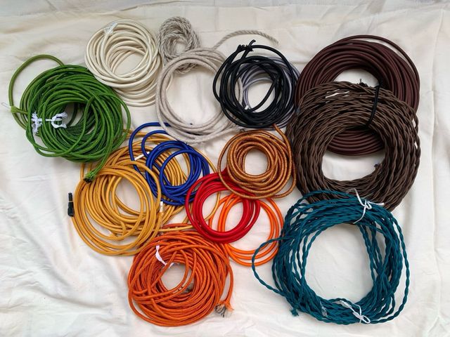 Cables eléctricos varios colores