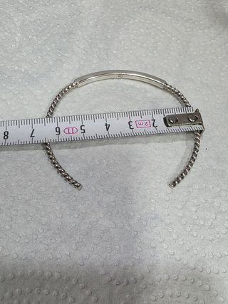 Pulsera plata ley 925