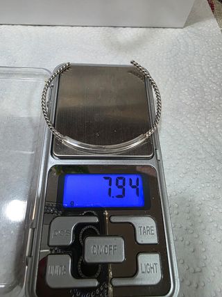 Pulsera plata ley 925