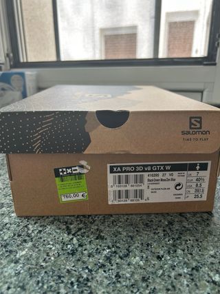 Zapatillas Salomon XA PRO 3D v8 GTX W 40 y 2/3