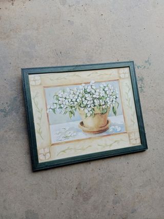 Cuadro - Flores en maceta - C. Luis Sacks