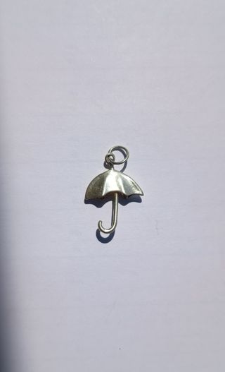 Colgante paraguas Plata Ley 925